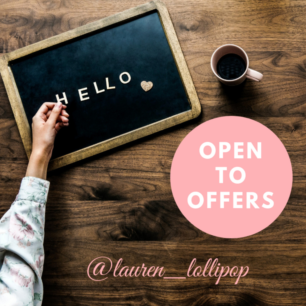 Open to offers! :)